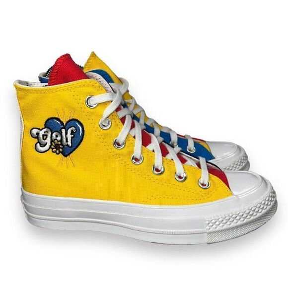 Converse Golf Wang x Chuck 70 High 'Tri-Panel' 169910C Women's 5 - Picture 4 of 11